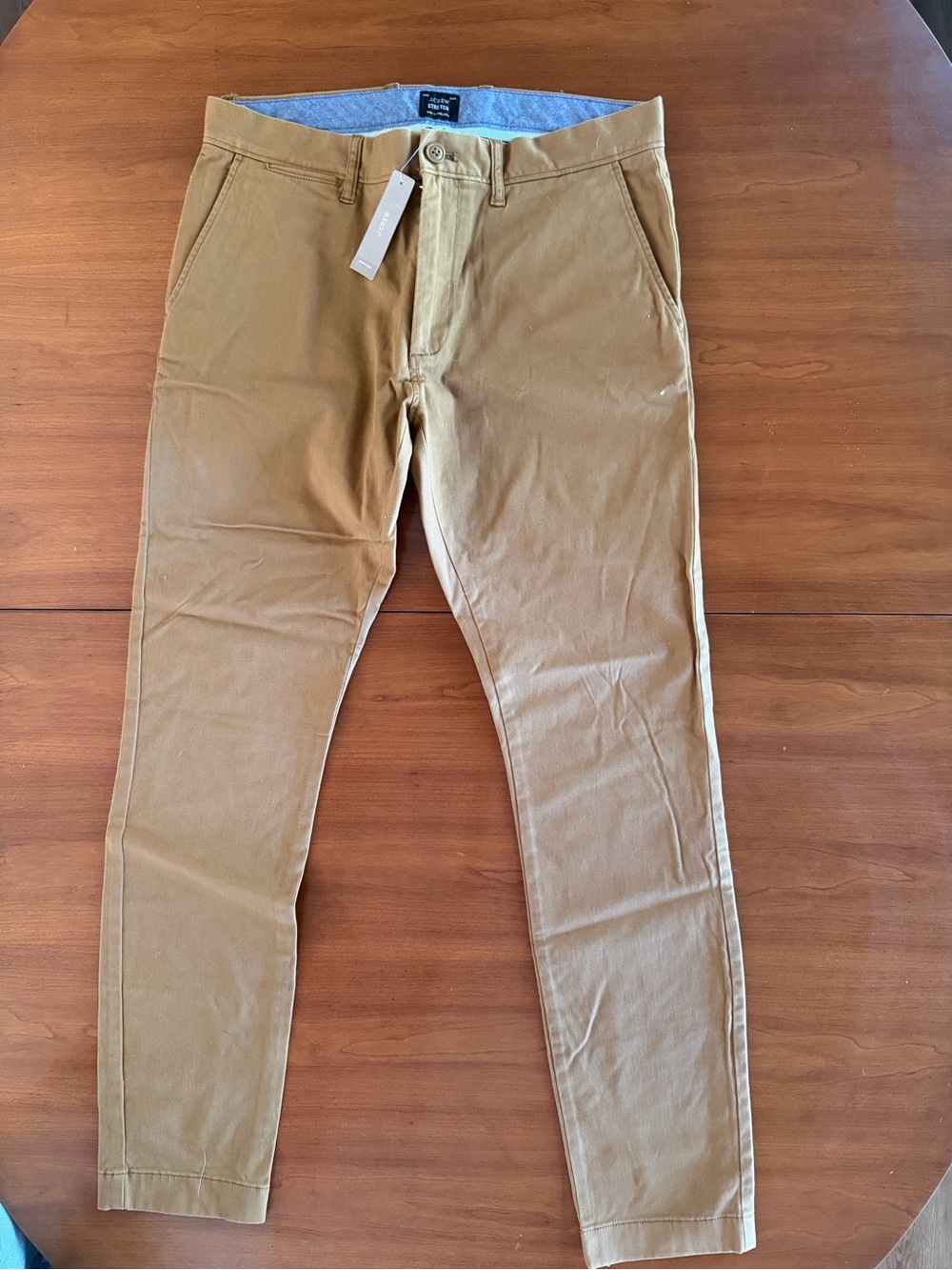 J. Crew Slim Fit Chino Pants in Caramel